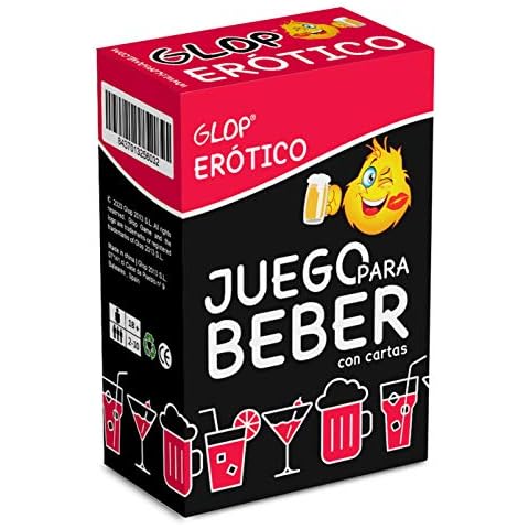 Glop Erótico - Juego para Beber Picante - el Juego de Cartas más Atrevido - Juego de Mesa Adulto - Regalos Originales para Hombres y Mujeres - 100 Cartas Cover
