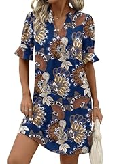 Deep Blue Ethnic Floral