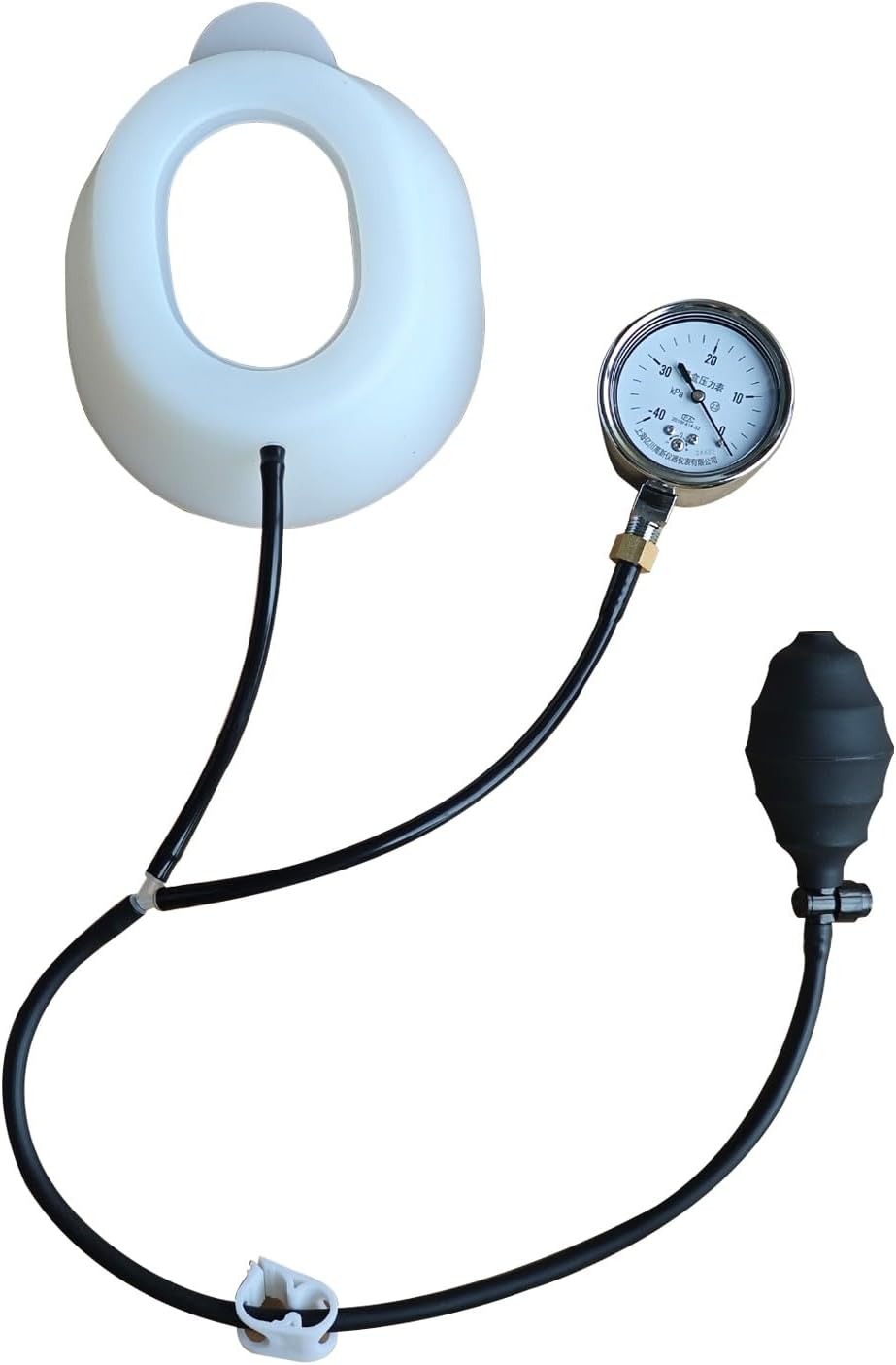 Pectus Excavatum Vacuum Bell, Pectus Excavatum Orthosis Brace,Pectus Excavatum Brace Physical Correction of Pectus Excavatum with Pressure Gauge(M)