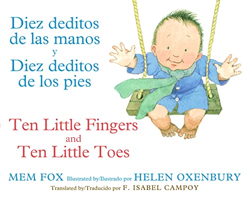 Image of Diez deditos de las manos y Diez deditos de los pies / Ten Little Fingers and Ten Little Toes bilingual board book (Spanish and English Edition)