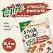 Snak Club Tajin Crunchy Peanuts, Nuts with Chili and Lime Seasoning, Mild, No Artificial Colors or Flavors, 10.5 oz Resealable Bag
