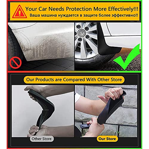 ZHFF 4 Pezzi paraspruzzi per Auto Anteriore