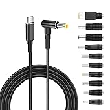 【Compatibilité exceptionnelle】 : cet ensemble comprend dix des fiches d'adaptateur secteur CC les plus couramment utilisées (prise carrée : 7955, 7450, 4530, 6014, 5010, 4017, 5517, 5525, 3011), parfaitement compatibles avec la plupart des ordinateurs portables, haut-parleurs, moniteurs, routeurs, drones et autres appareils. Un seul câble remplace de nombreux cordons d'alimentation dédiés.