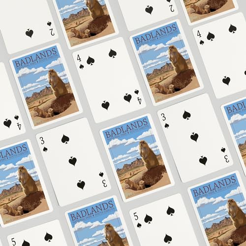 Baraja de Poker Badlands National Park 52 Cartas miniatura 4