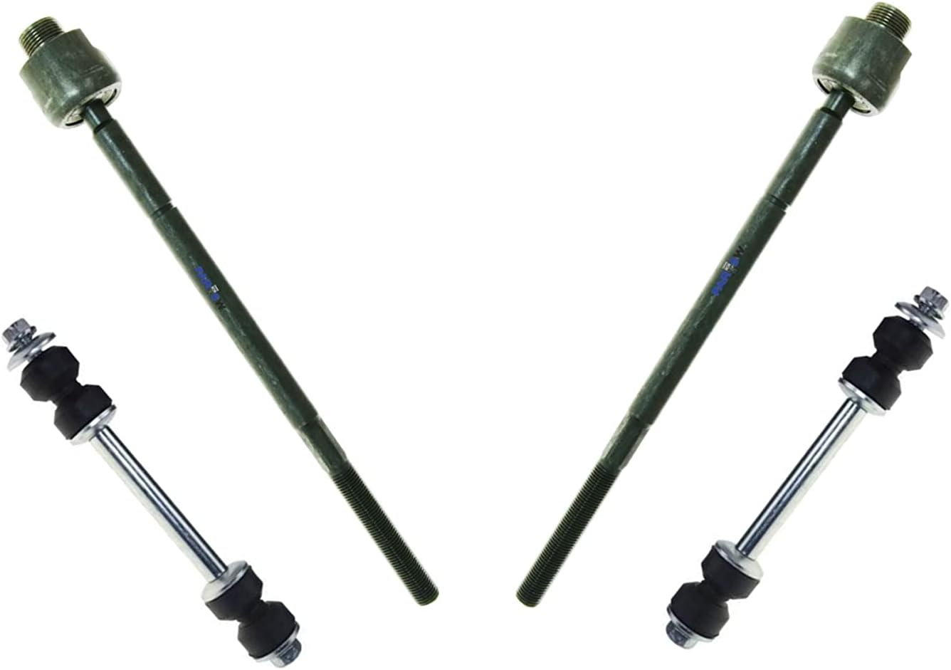 10 Pc Front Suspension Kit Fits Chevrolet Express 1500 03–14 Express 2500 03–05 GMC Savana 1500 03–14 Savana 2500 03–05 Upper Control Arms Tie Rod Ends Ball Joints Sway Bar Links