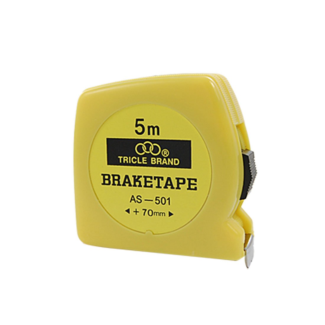 Aexit Yellow Plastic Tools & Home Improvement Housing Self Retracting Steel Tape Tape Measures Measure 5M