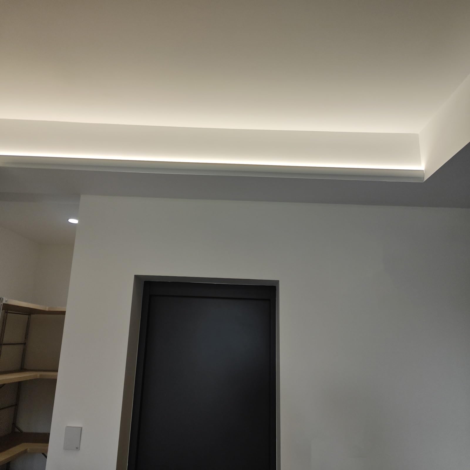 Diffusore a canale LED lineare a soffitto in PC in alluminio