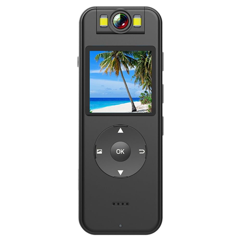 Caméra portable 4K WiFi pour vlog sportifs et randonnée avec clip