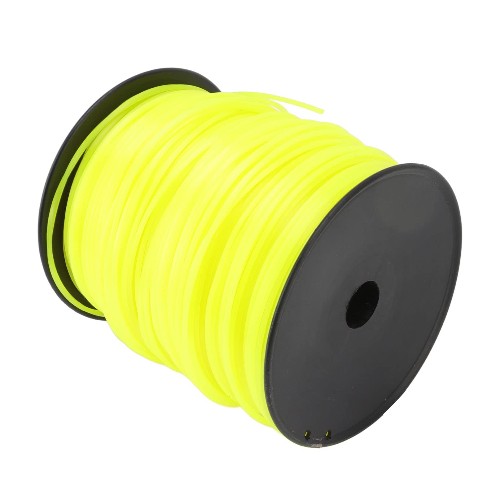 Filo per decespugliatore da 3 mm Quadrato professionale per tosaerba resistente per Weed Eater Trimmer Bobina di ricambio in nylon giallo (270 m/295,28 iarde)