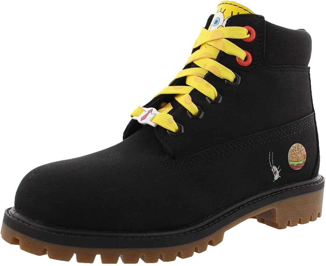 spongebob timberland boots kids