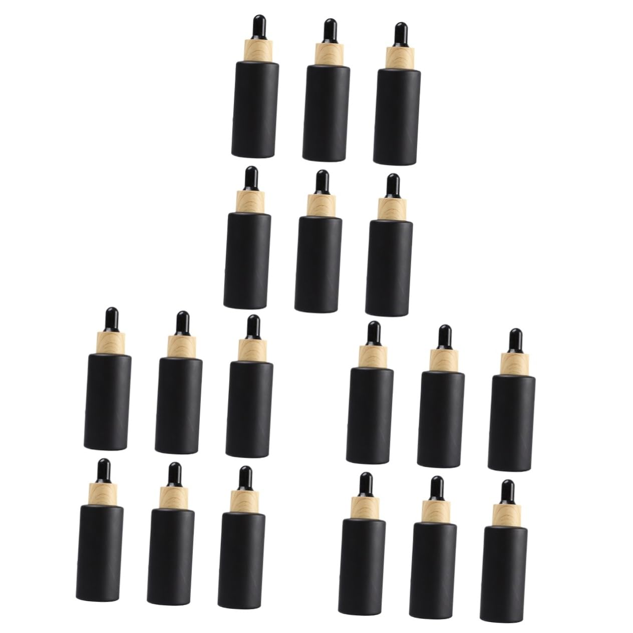 3 Juegos De Frascos Cuentagotas De Vidrio De Viaje De 50 Ml Rellenables para Aceites Esenciales (6 Unidades X 3)
