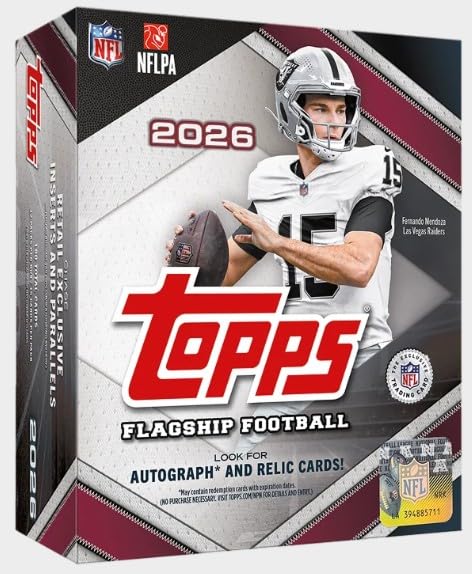 NEW 2026 ToppsFlagship Football Card MEGA Box