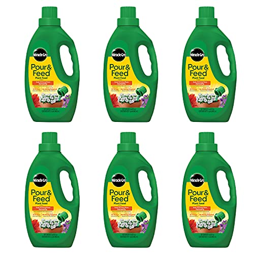 Miracle-Gro Fertilizante Líquido 32 oz Pack 6 miniatura 1