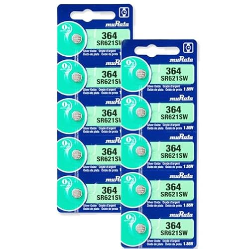 muRata sr621sw 364 �_����d�r �{�^���d�r ���v�p�{�^���d�r 1�� ���{�� �C�O�����p�b�P�[�W (10)