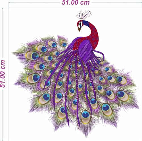 Image of Rangoli Vinyl Wall Sticker Self-Adhesive Wall Decor for Home, Office, Bedroom, and Living Room Decor Easy to Apply & Peel. Parent 5, Design-15