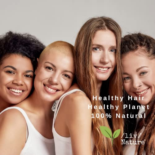 /Liv/ Nature Scented Conditioner Bar Sulfate-Free For Oily Hair, Natural Ingredients, Lemongrass, Lavender And Tea Tree Oil, Plastic-Free Conditioner Bar For Travel, Tea Tree And Lemongrass (1-Pack) #TOP4