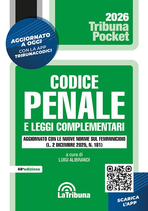  Codice penale e leggi complementari