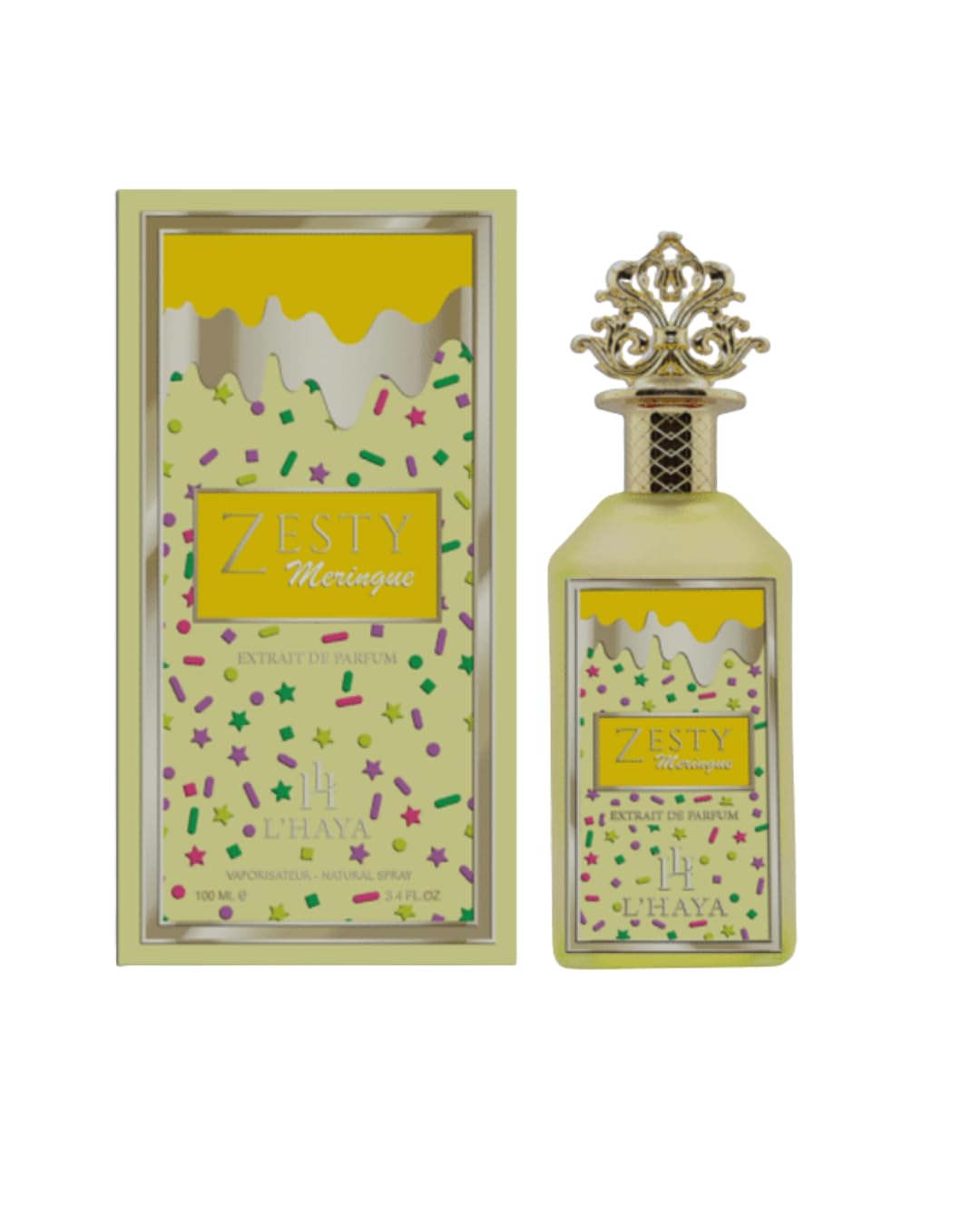 L'haya Zesty Meringue Extrait de Parfum 3.4floz/100ml