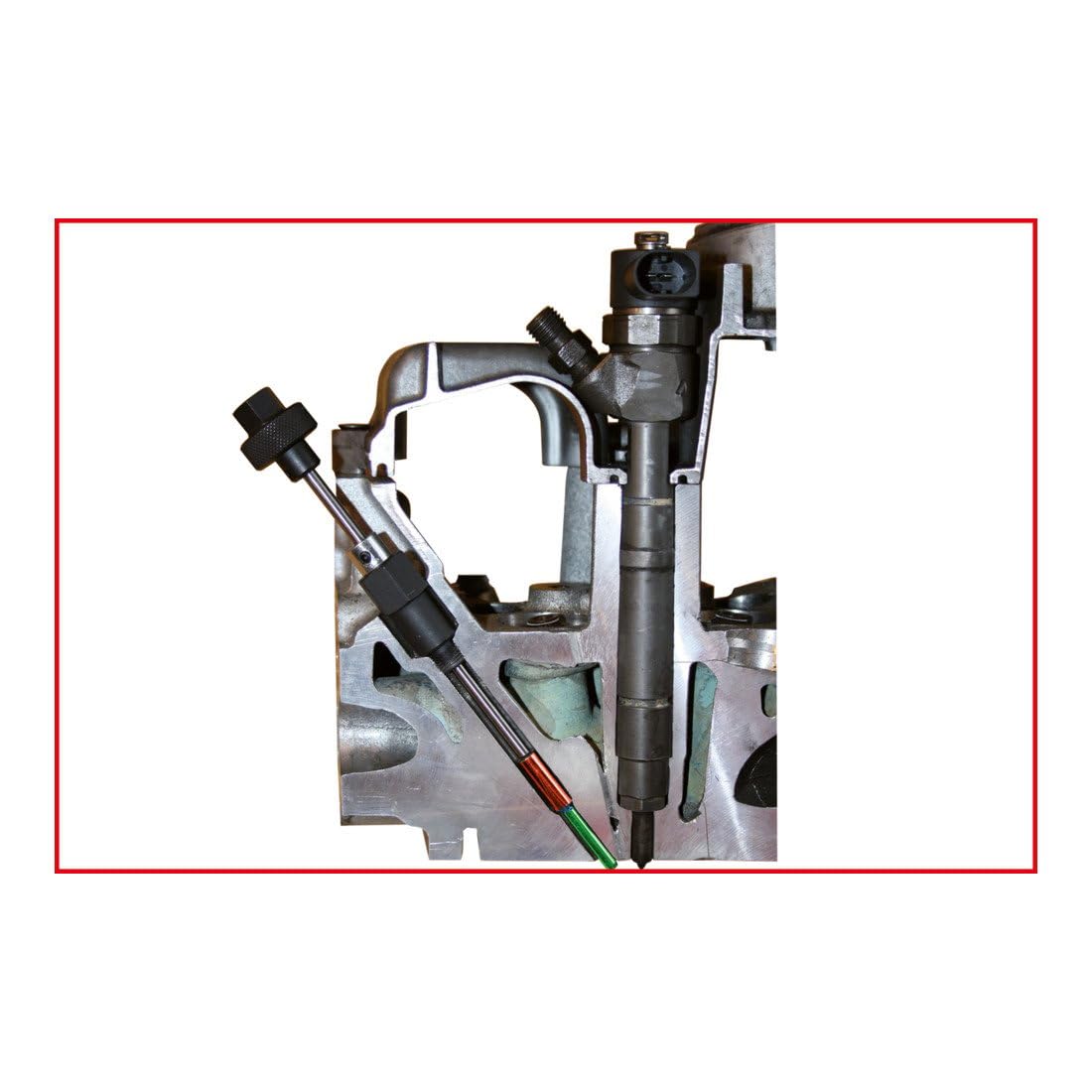 KS Tools 152.1124 3in1 Glühkerzen-Reibahle M10 x 1,25