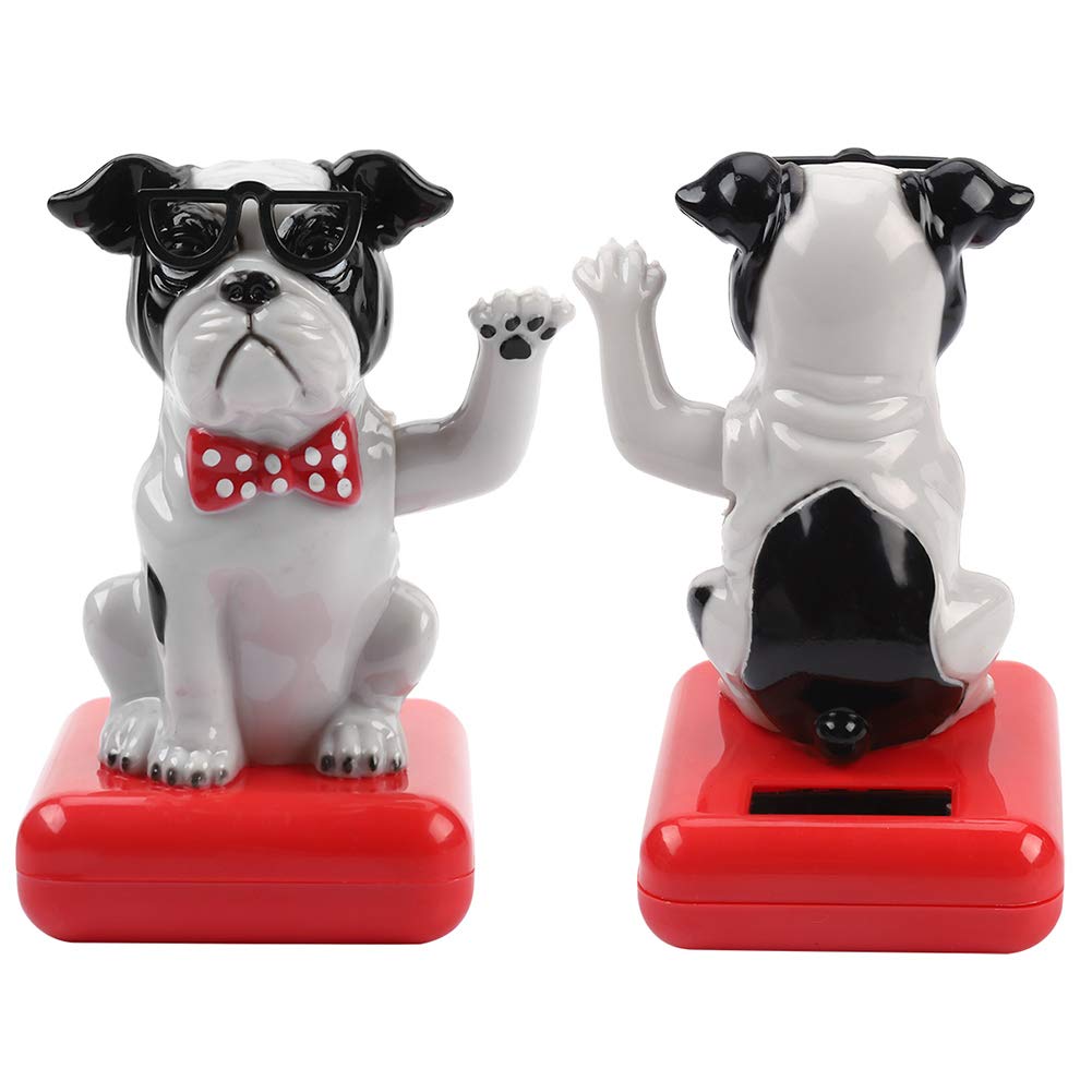 Amazon.com: Mugast Solar Powered Waving Dog Decors,Cute Welcoming