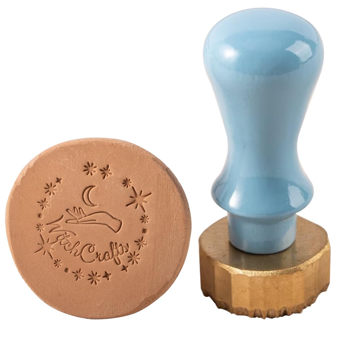 Custom Ceramic Stamp | Custom Pottery Stamp | Ceramics Stamp | Gifts For Potter | Brass Mold For Clay | Pottery Tools | Clay Signature