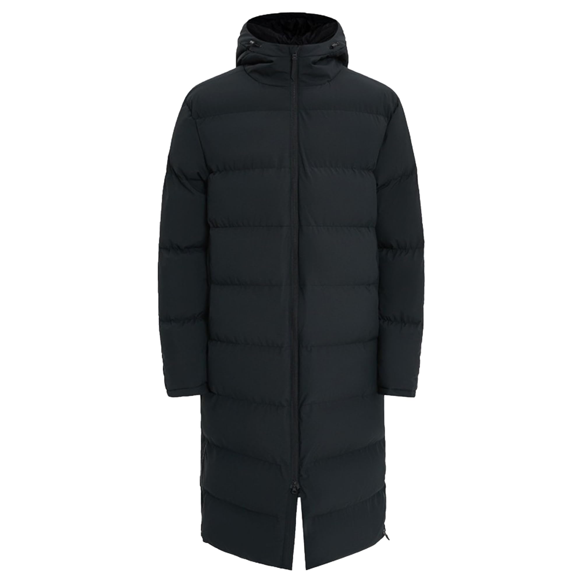 Parka invernale da uomo lungo con cappuccio impermeabile isolato piumino imbottito imbottito caldo piumino piumino parka