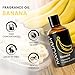 MAYJAM 100ML/3.38FL.OZ Banana Fragrance Oils with Glass Dropper, Essential Oils for Diffusers for Home, Long Lasting Scented Oils for Diffusers Soap Candle Making