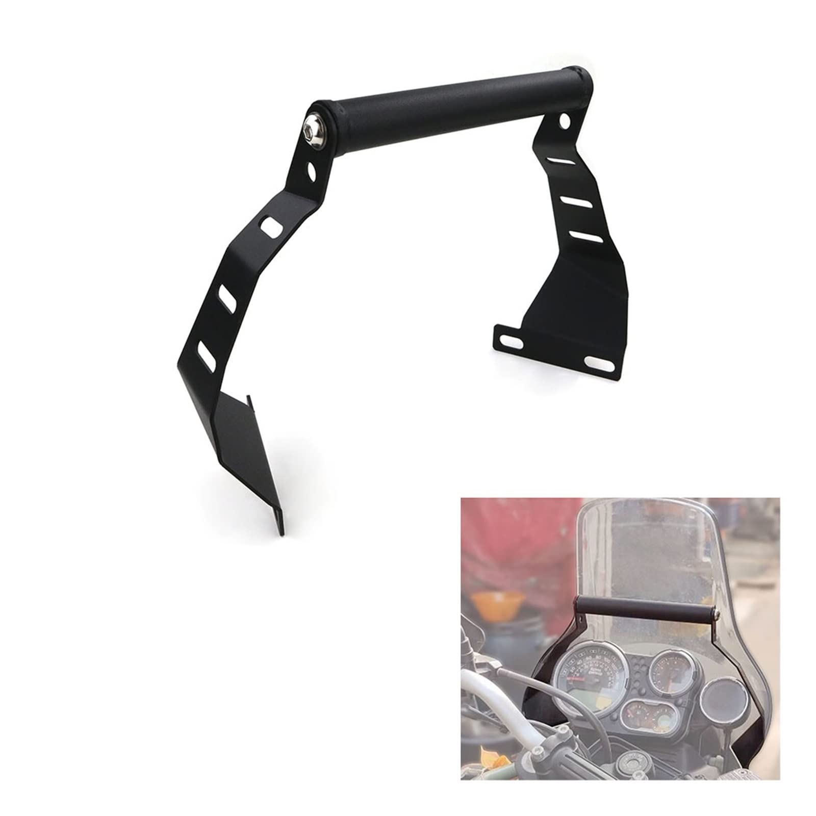 Soporte Navegación GPS para Royal para Enfield para Himalayan para BS6 2021 2022 2023 Accesorios Motocicleta Teléfono Móvil Placa Navegación GPS Soporte Barra Montaje Soporte para Teléfono