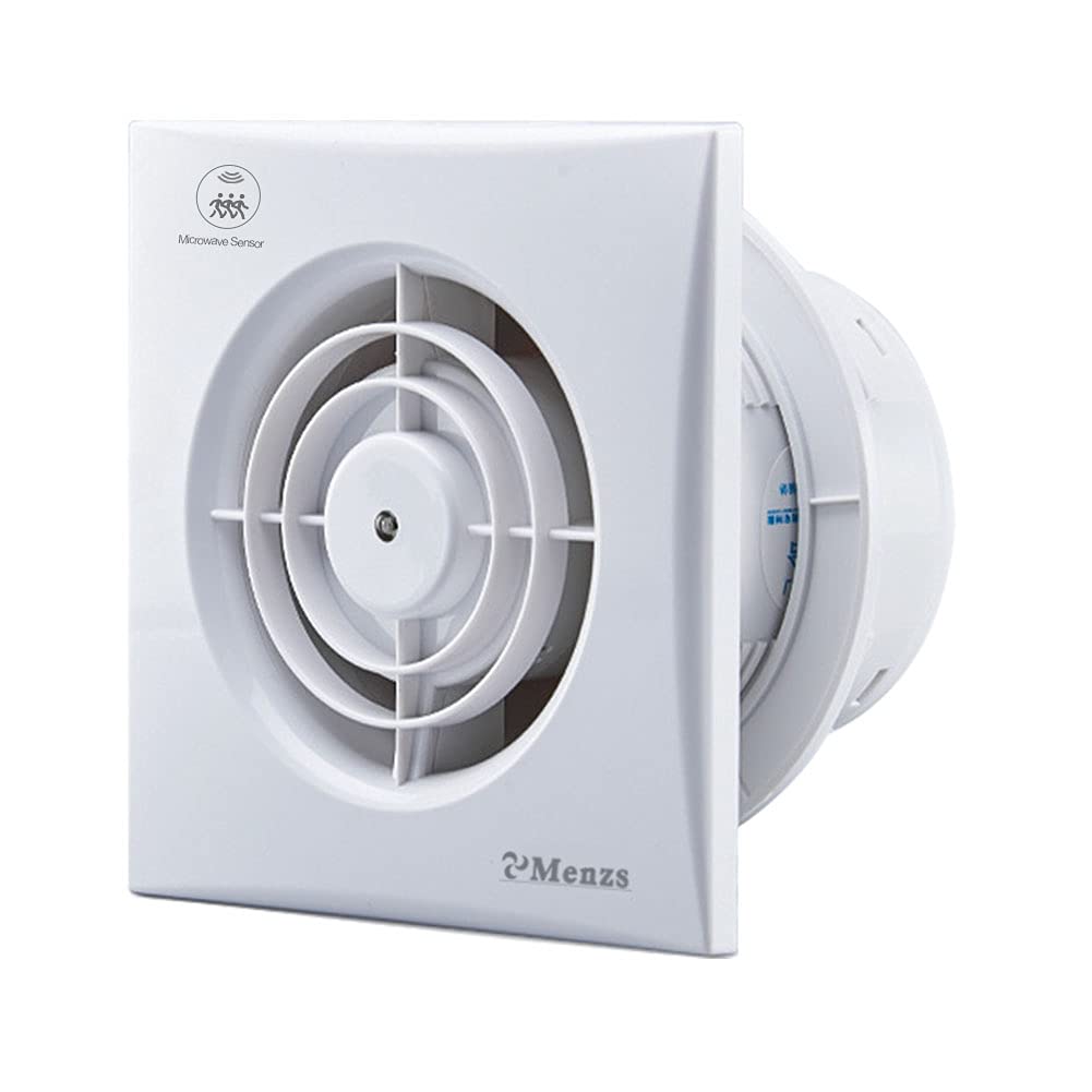 Buy 100mm PIR Motion Sensor Quiet Bathroom Extractor Fan 4 inch