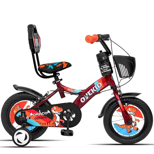 Image of Draco Cycle for Kids 3 to 5 Years (Burgundy, 12T)