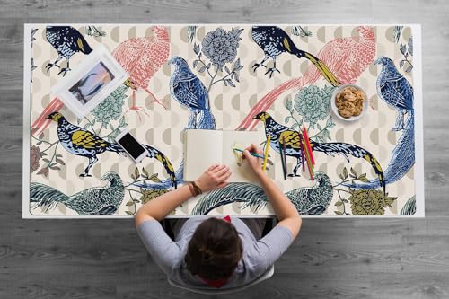 Tapis de protection des surfaces en vinyle PVC premium à bords arrondis