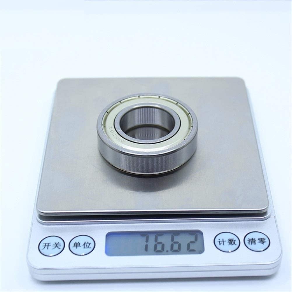 6005ZZ Shields Roulement pour tondeuses à Gazon électriques 25 * 47 * 12 mm ABEC-3 Roulements à Billes à Gorge Profonde pour Outils électriques 6005Z 6005 Z ZZ