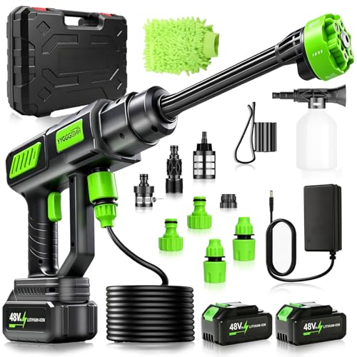 6-In-1 Portable Cordless Pressure Washer Battery Powered...