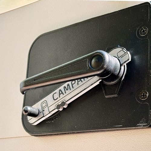 Image of Lock Out Preventer for Airstream Travel Trailer Slide Lock, Compatible with Most Models 2005+ (Latches on Right)