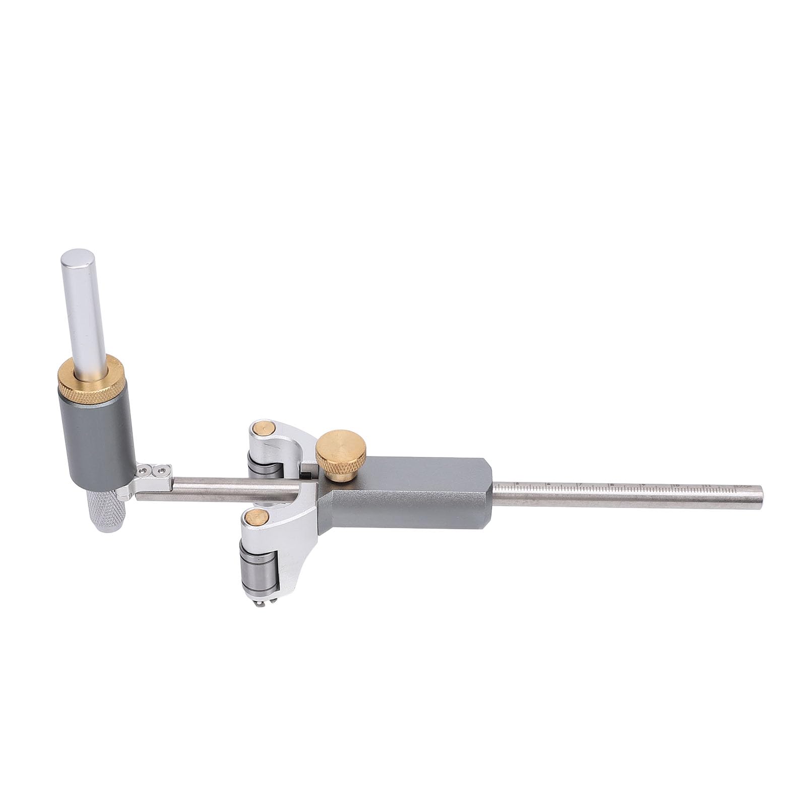Righello per tracciatore ad lineare per la lavorazione del legno Utilizza strumento per disegnare ad dritto da 0 a 120 mm Calibro per marcatura di linee parallele per progetti