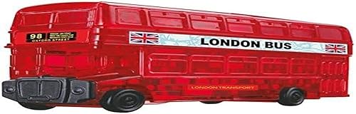 HCM 59156 London Bus Crystal Puzzle (38 piezas, multicolor)