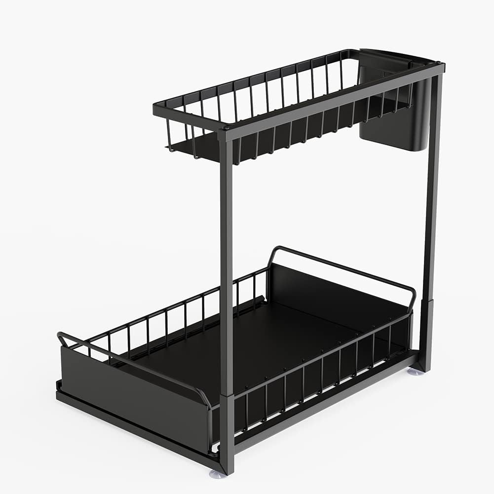 Gracenal Under Sink Organizer, Pull Out Organizer 2