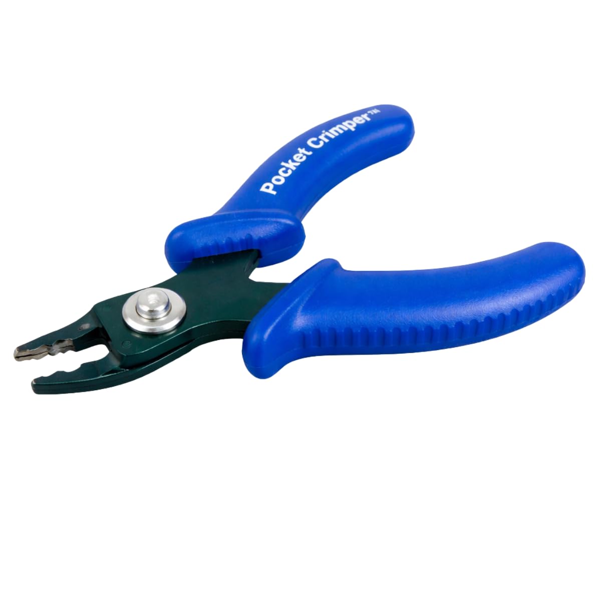 JEWEL TOOL 3.5" Pocket Sized Crimper: Portable Beading Companion | Dual Stations for Versatile Use | Precision Crimping up to 3mm | Complete