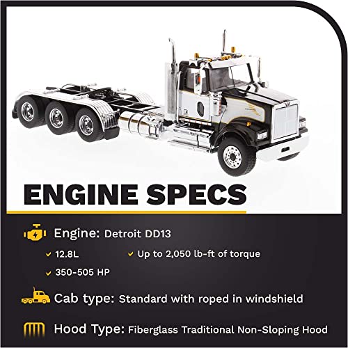 Modelo a escala 1:50 Tractocamión Western Star 4900 SF miniatura 3