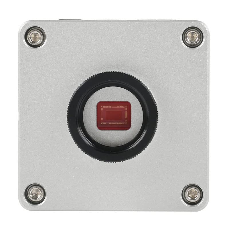 Microscope 48MP 4K 2K 1080P 60FPS HDMI USB Industry Video Microscope Camera Magnifier Zoom C Mount Lens(with 180X Lens)