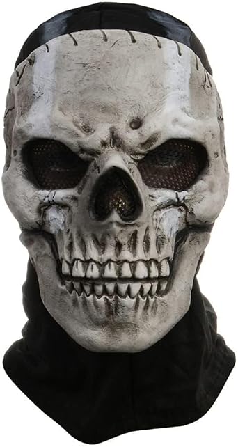 Halloween Call of Ghost Mask Cod Skull Ghostface Mask Skeleton Helmet for War Game Cycling Motorcycle Windproof