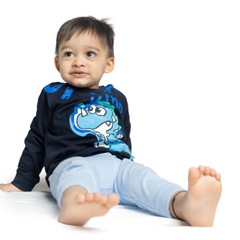 Image of Real Basics Cotton Clothing Sets for Baby Boys & girls - Unisex Clothing sets Full Sleeve T-shirt & Pant