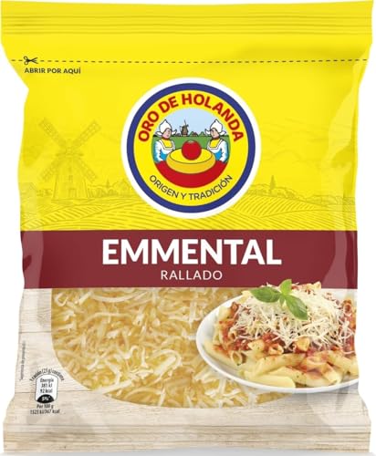 ORO DE HOLANDA - Queso Rallado Emmental 100% Natural Leche de Vaca 180gr