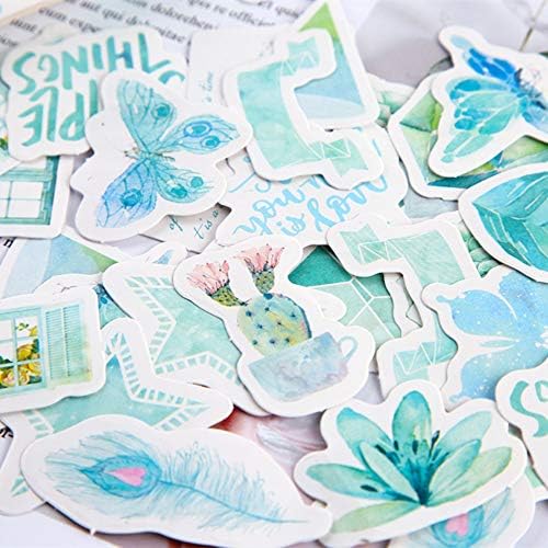 6 Sets 276 Pcs Decorative Sticker Kawaii Paper Sticker Trendy Stickers Used for Arts Craft DIY Scrapbooking
