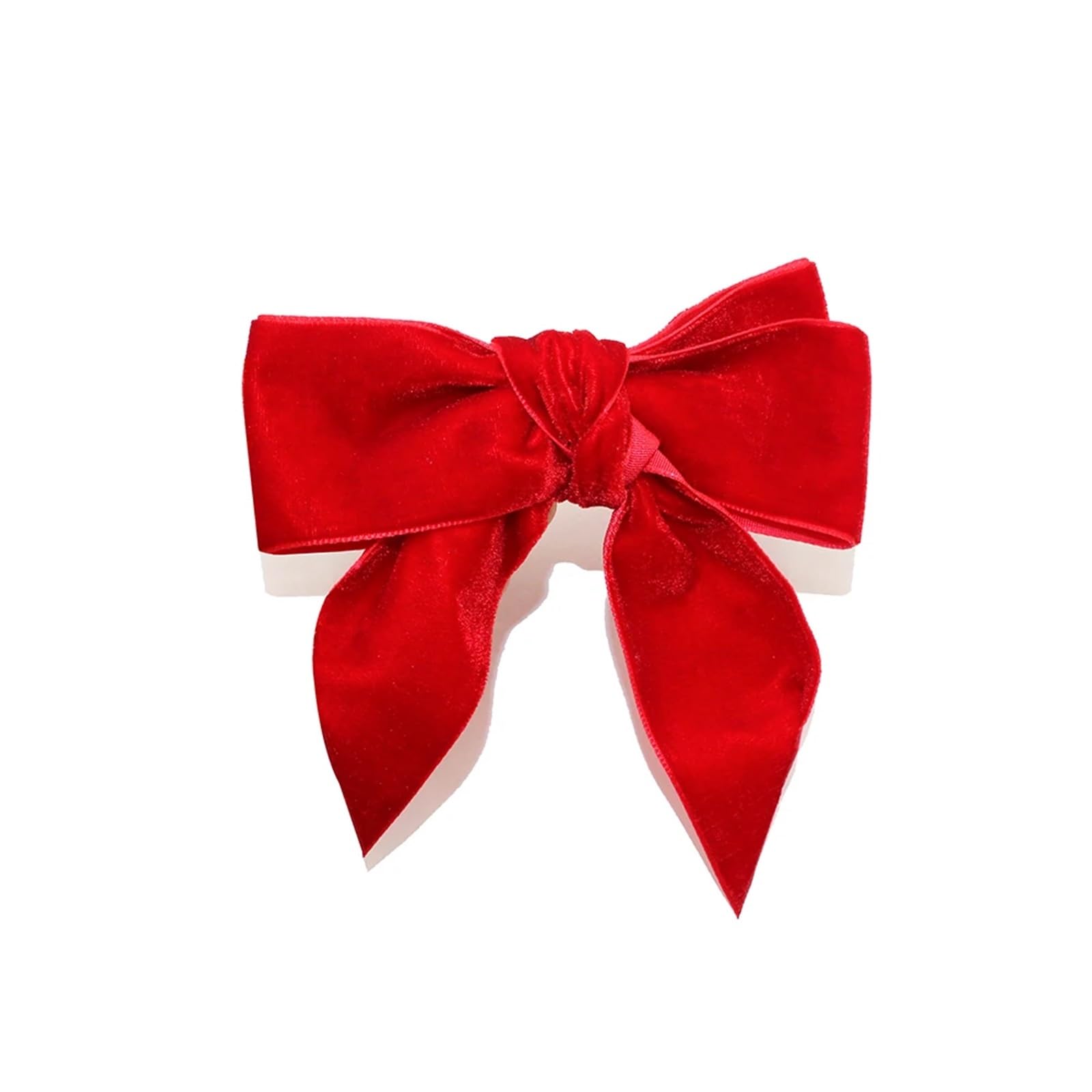 6Pcs Bow Napkin Rings Christmas Holders Handmade Velvet Serviette Buckles for Xmas Wedding Party Dinner Table Decor for Wedding Banquet Dinner