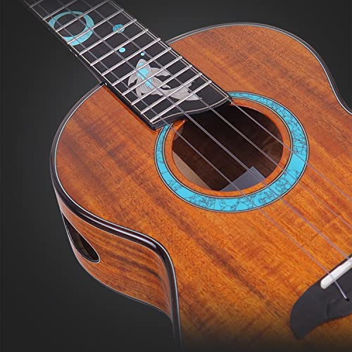 SheIRin All Acacia Concert Ukulele Uke Guitare hawaïenne Acoustique 23 Pouces 18 frettes avec Sac Ukelele et accordeur - Les Beatles, Paul McCartney, John Lennon, RIngo Starr, George Harrison SheIRin All Acacia Concert Ukulele Uke Guitare hawaïenne Acoustique 23 Pouces 18 frettes avec Sac Ukelele et accordeur – Image 7