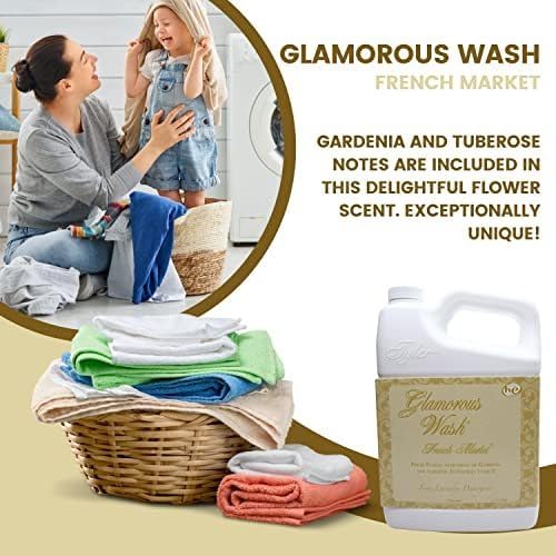 Miniatura 3 de Worldwide Nutrition Paquete Tyler Glamorous Wash French Market Fine Laundry Detergente líquido para ropa - Detergente líquido de lujo para ropa -