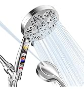Clarston Filtered Shower Head with Handheld, 10 Modes High Pressure Detachable Showerhead with Fi...