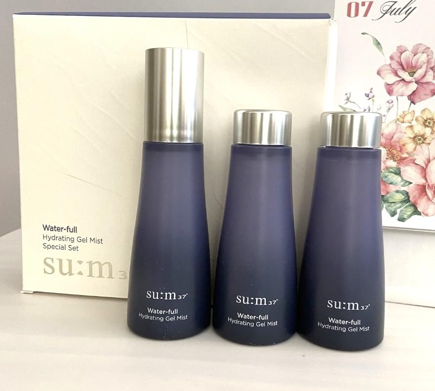 Korean skincare Water-Full Hydrating Gel Mist Set Of 3 Pices, 60ml x 3pcs
