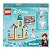 Lego 43198 Disney Anna's Castle Courtyard Building Toy for Kids with Frozen 2 Mini Doll and Diamond Dress